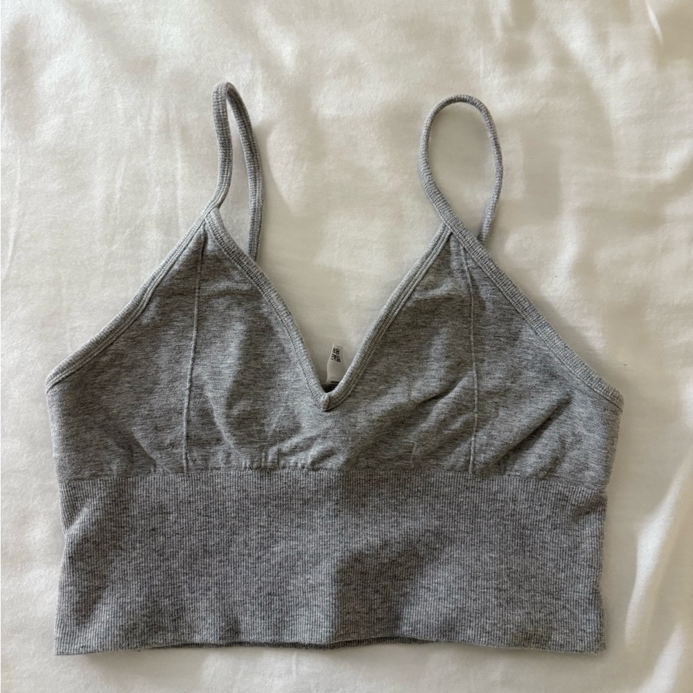 ALO Yoga Heather Gray Bralette